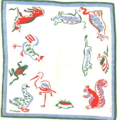 ผ้าลายสัตว์ทะเลแฟนซี